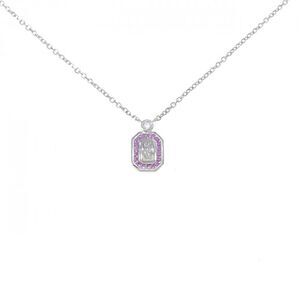 Harry Winston HW Logo Platinum Necklace